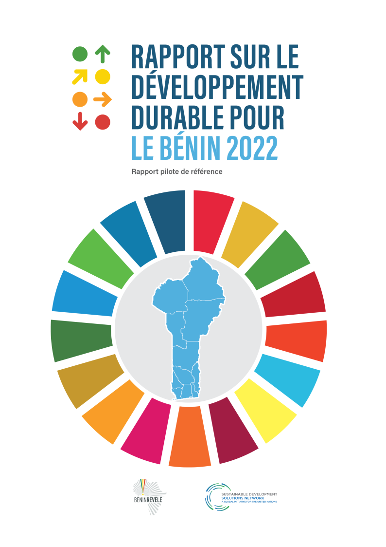 Benin Sustainable Development Report 2022 cover