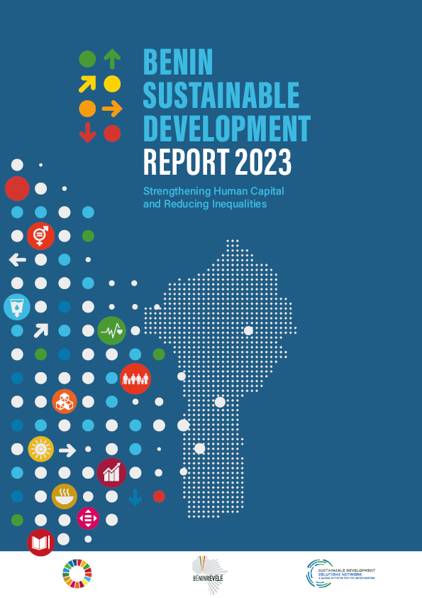 Benin Sustainable Development Report 2023 cover