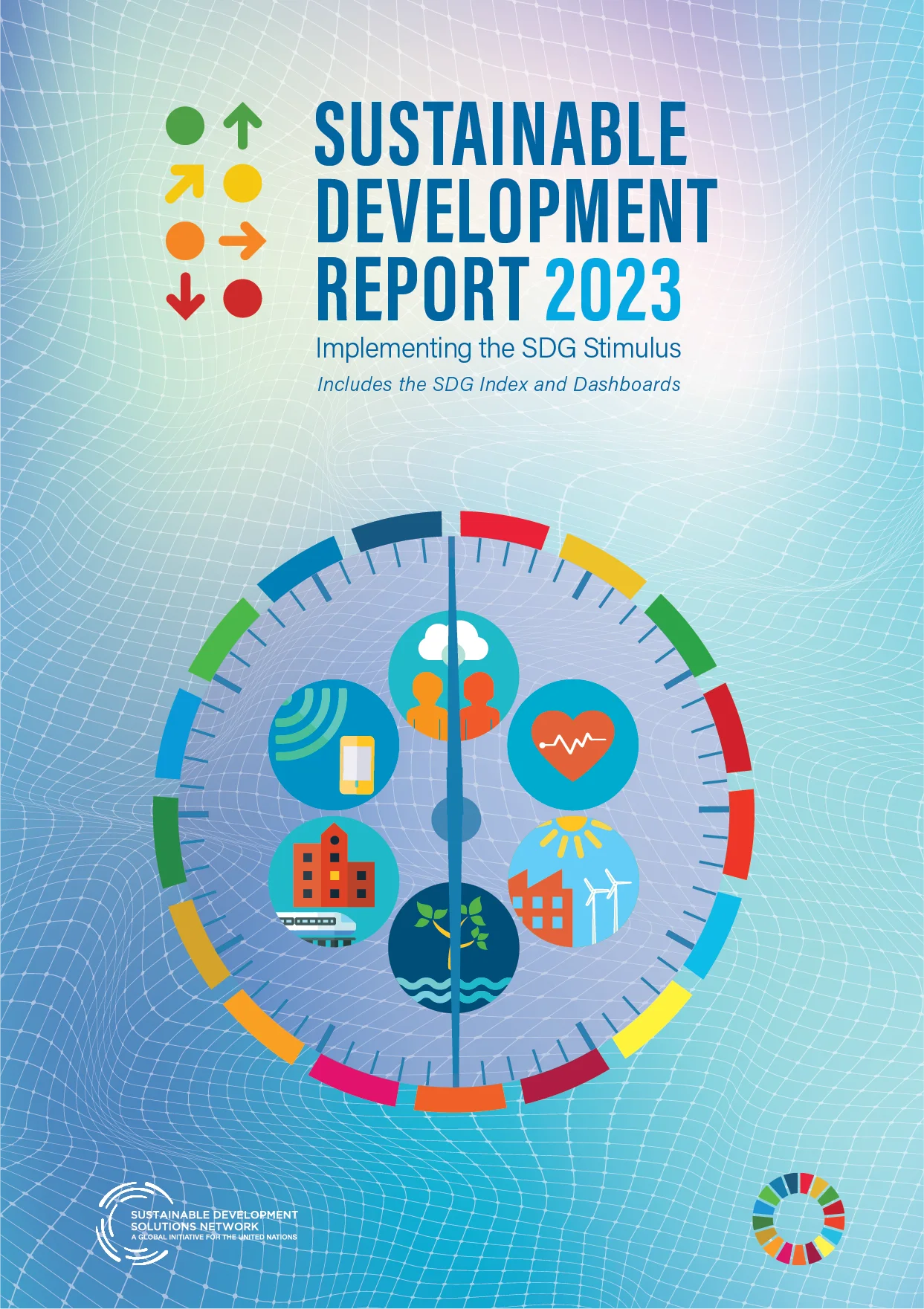 Sustainable Development Report 2023 cover