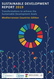 Sustainable Development Report 2019 – Mediterranean Countries Edition cover