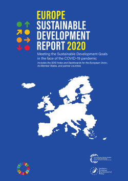 Europe Sustainable Development Report 2020 cover