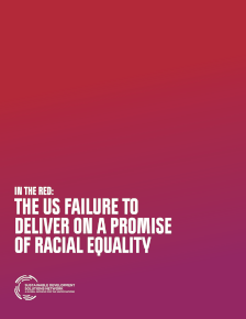 In the Red: the US Failure to Deliver on a Promise of Racial Equality cover